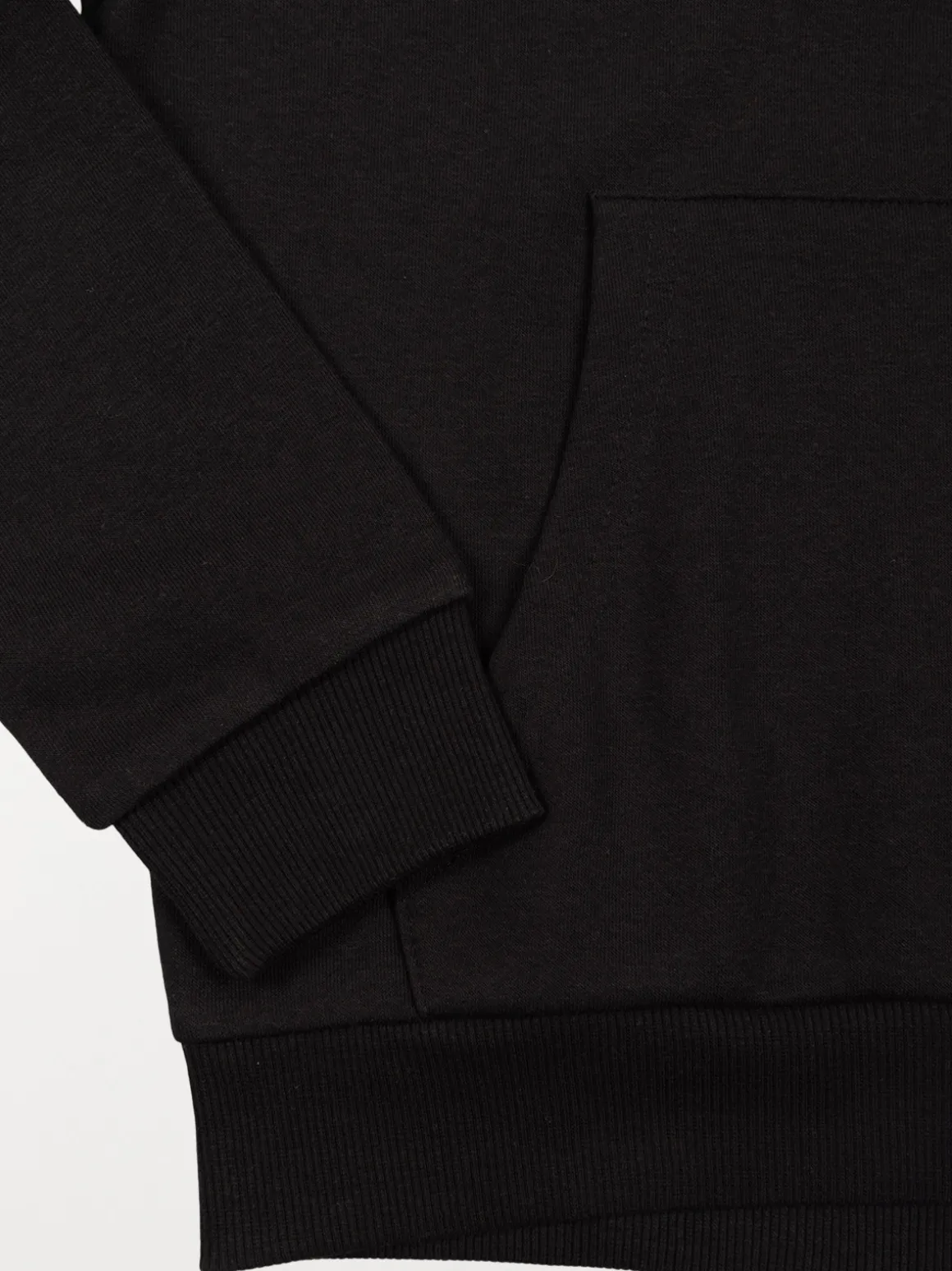 Sweat à capuche noir garçon (XXS-M)