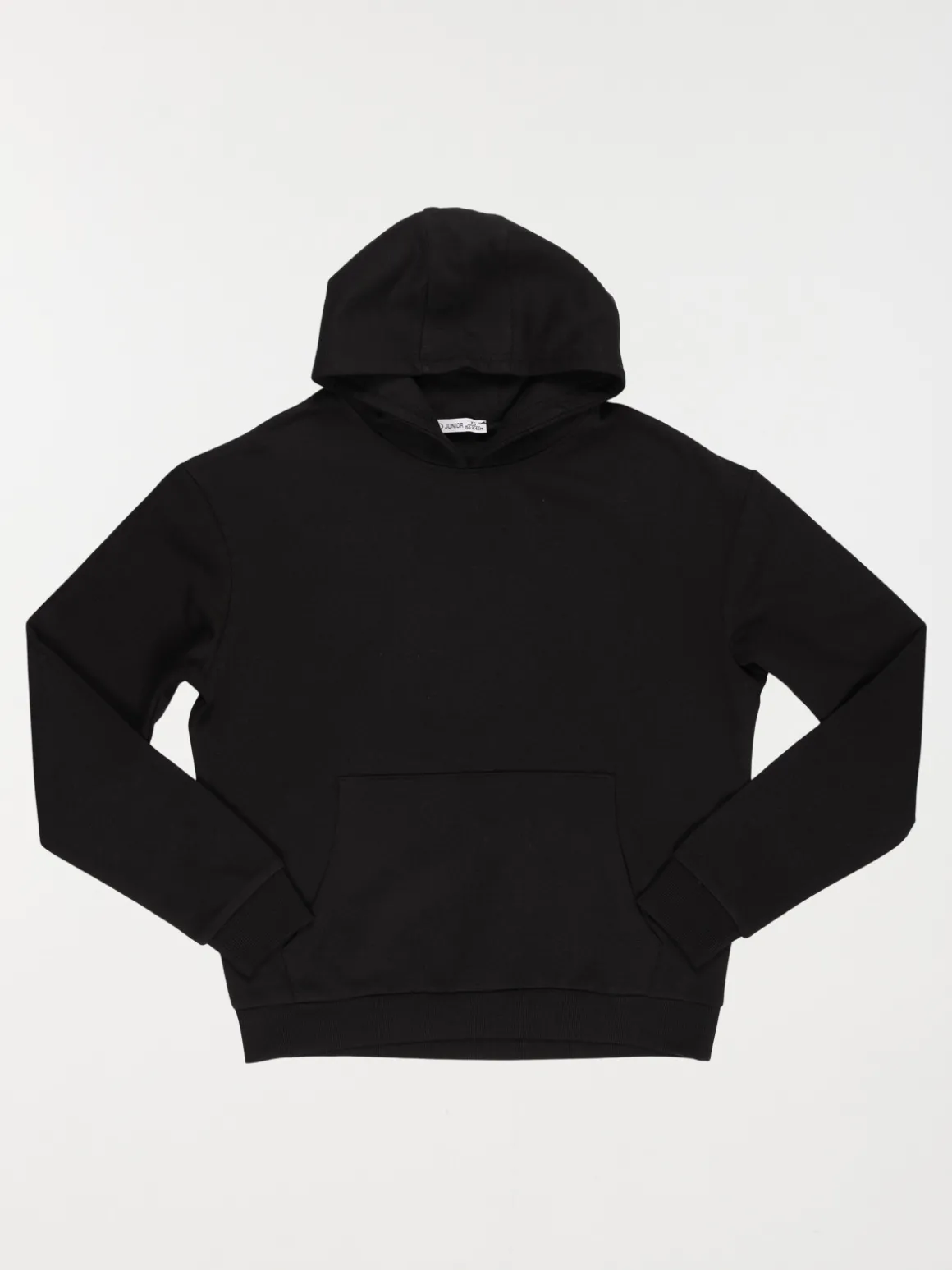 Sweat à capuche noir garçon (XXS-M)