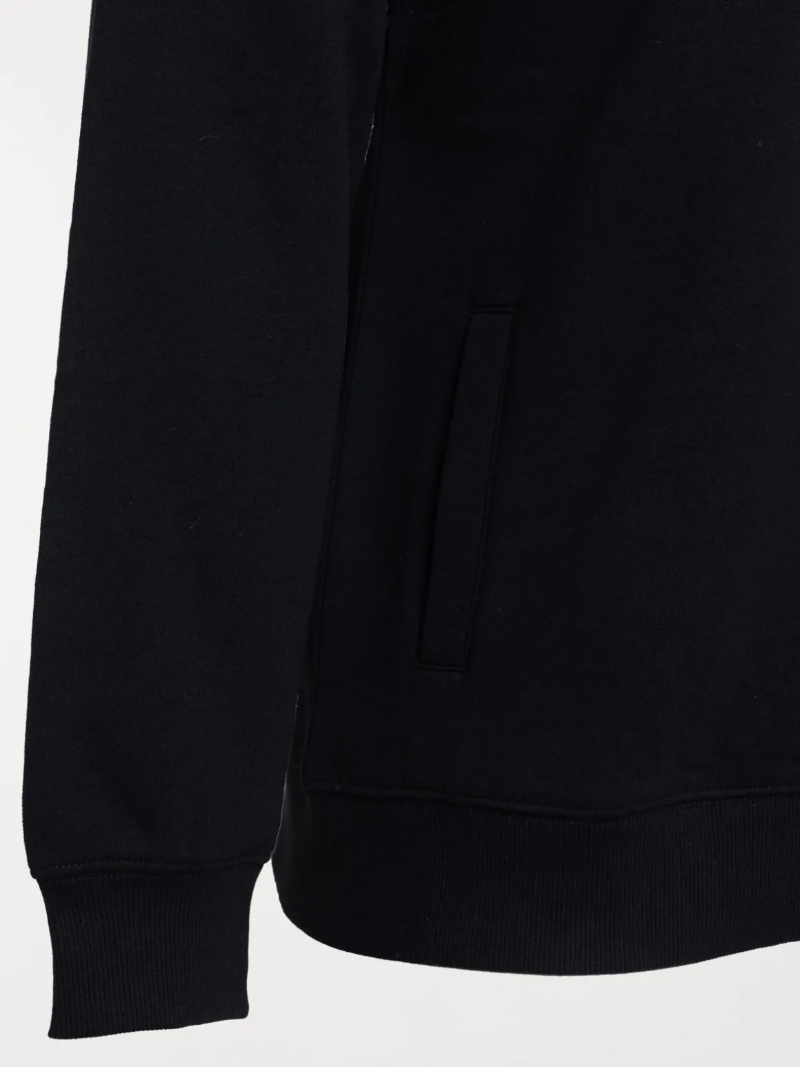 Sweat à capuche noir grande taille femme