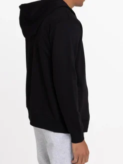 Sweat à capuche noir homme