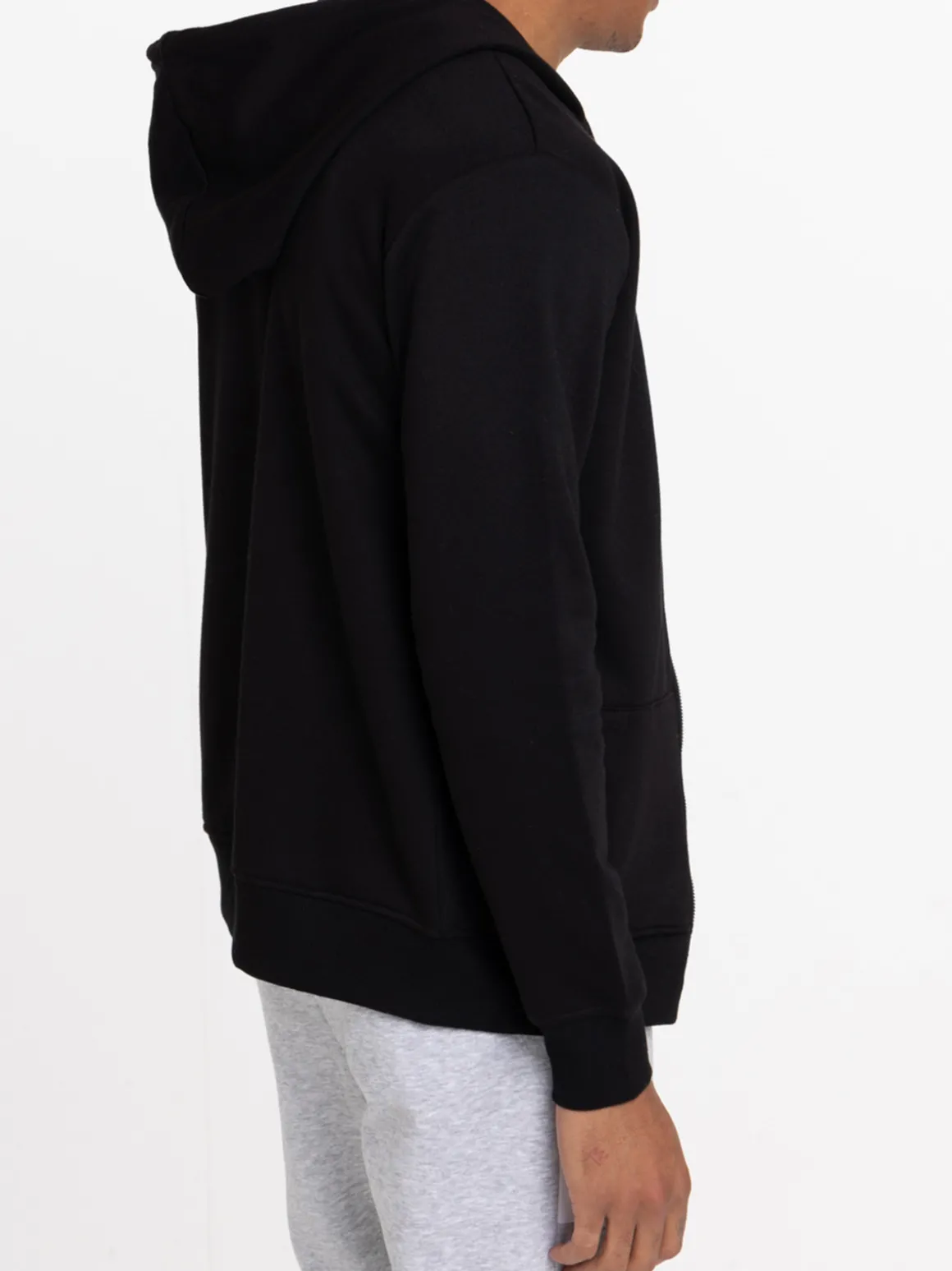 Sweat à capuche noir homme