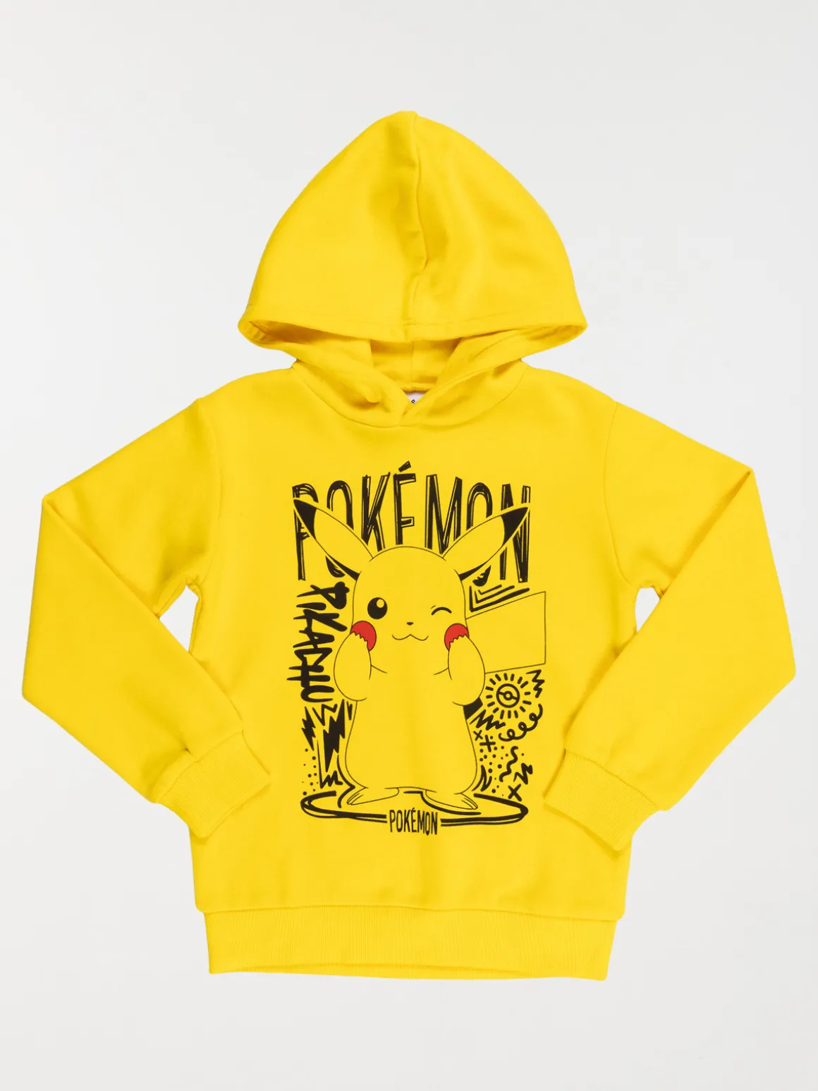 Sweat à capuche Pikachu garçon (3-12A)