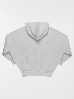 Sweat à capuche uni fille (XXS-M)
