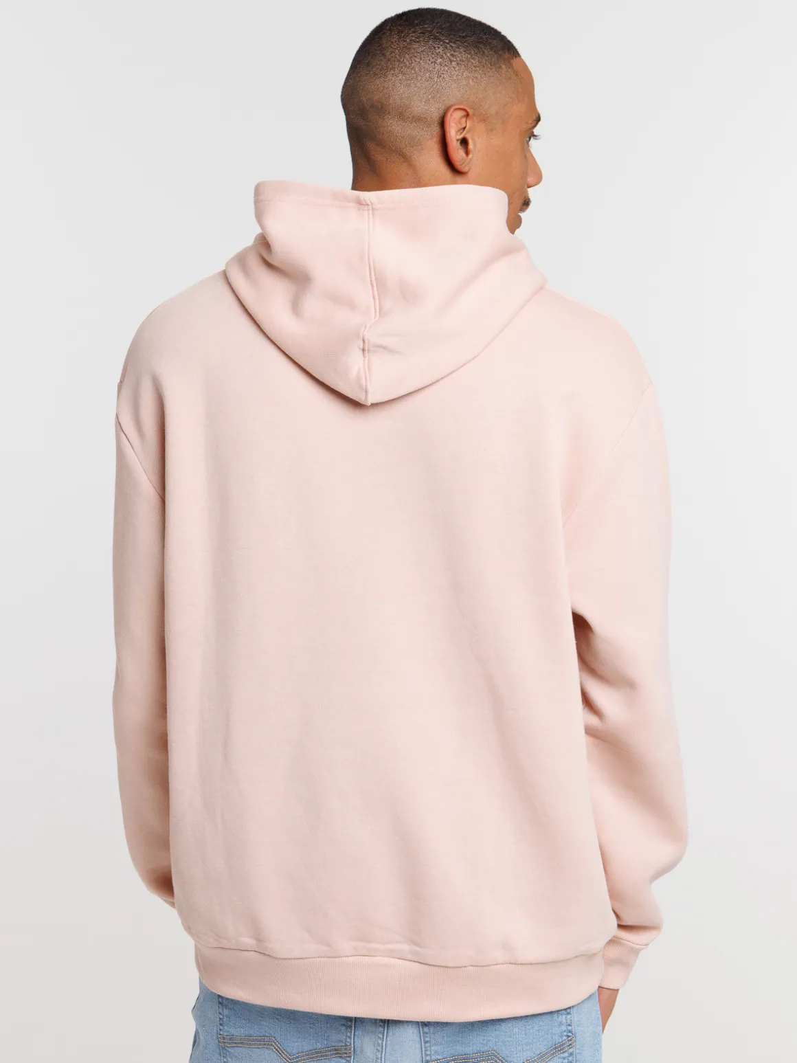 Sweat à capuche uni homme