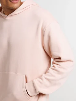 Sweat à capuche uni homme