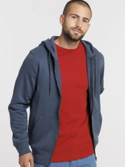 Sweat à capuche zippé tonnerre homme