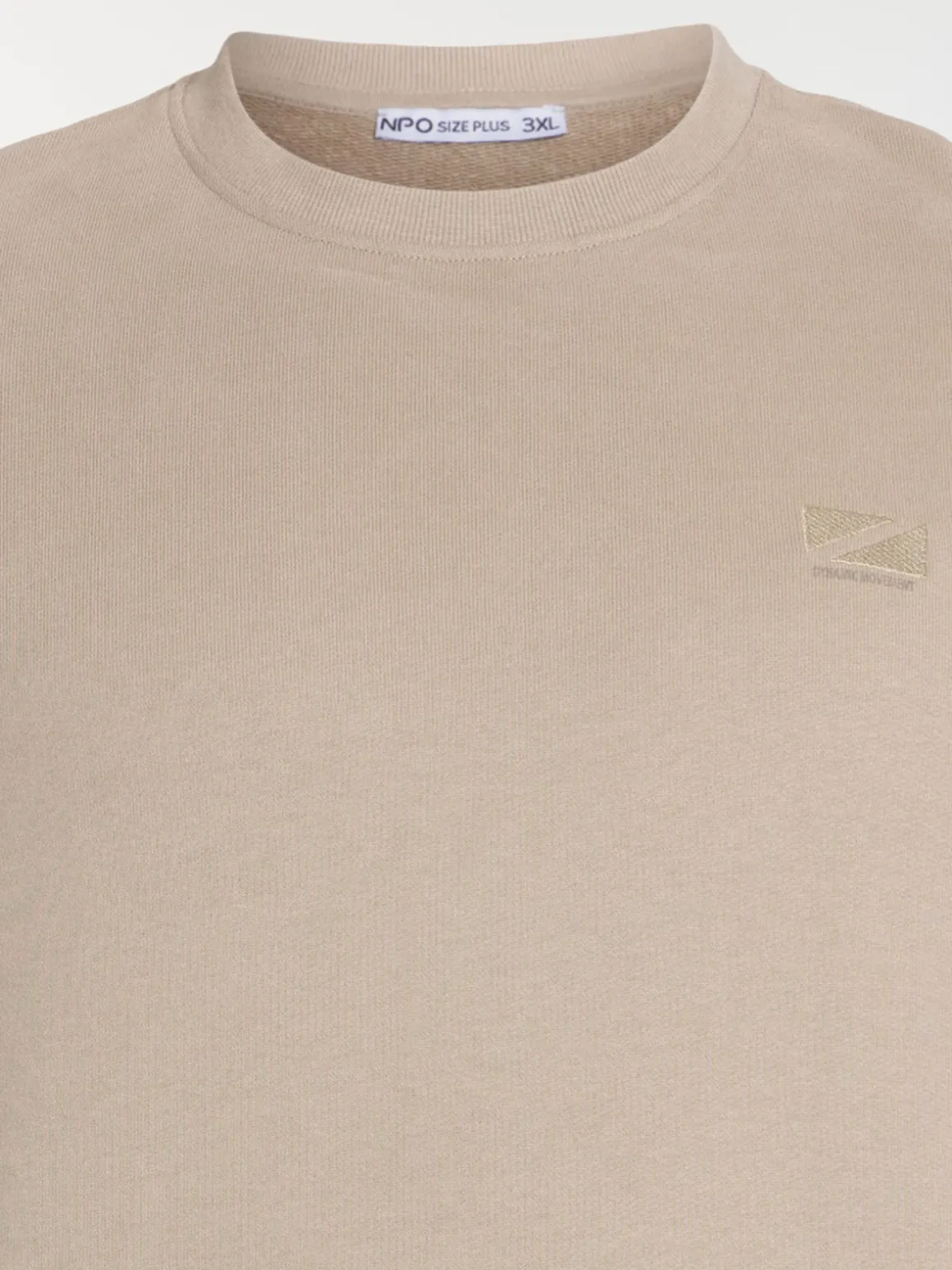 Sweat 100% coton grande taille homme