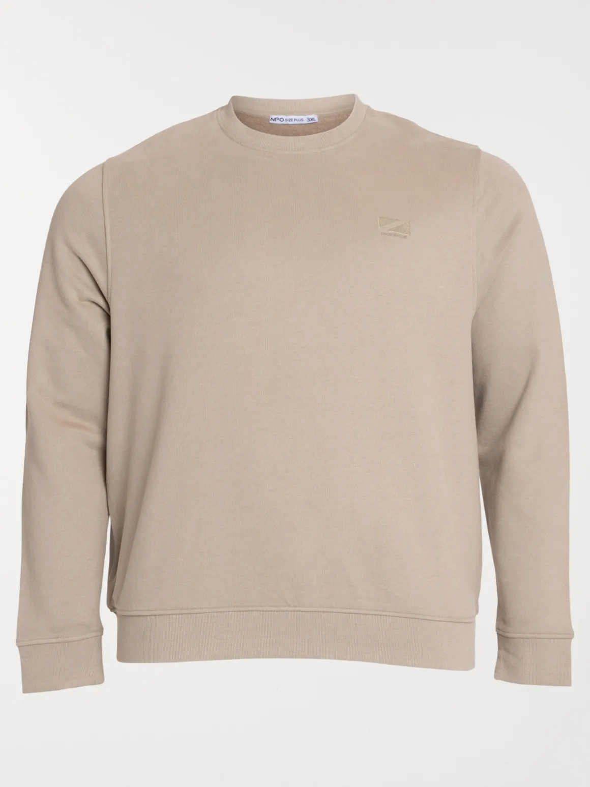 Sweat 100% coton grande taille homme