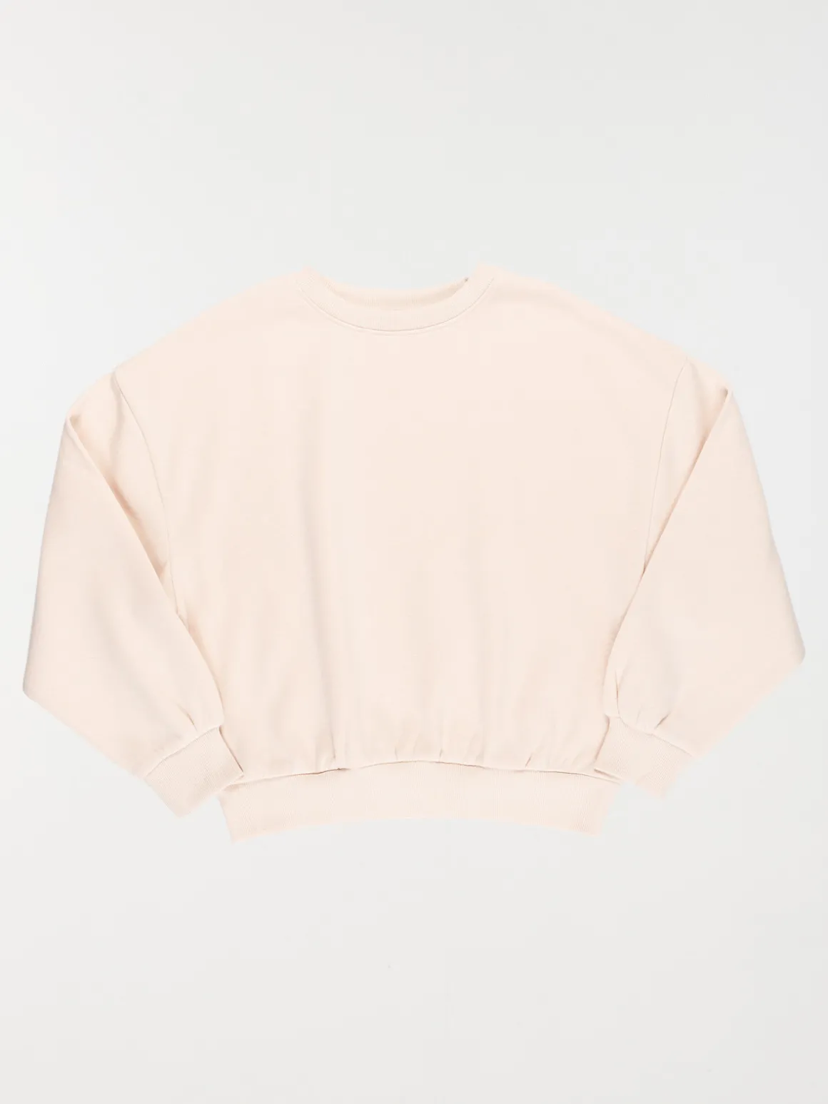Sweat amande glacée fille (XXS-M)