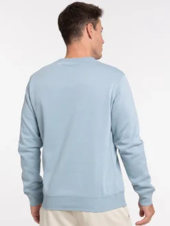 Sweat basique ardoise clair homme