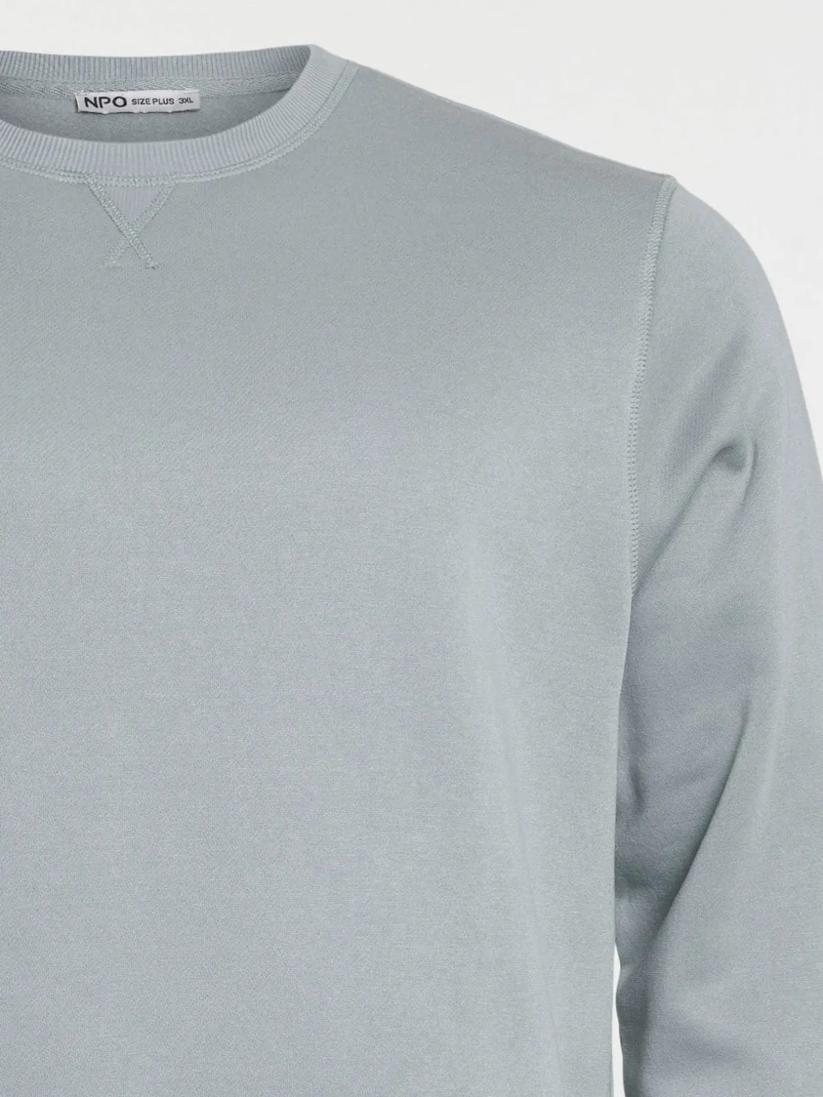 Sweat basique grande taille homme