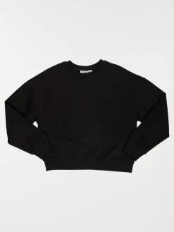 Sweat basique noir fille (XXS-M)