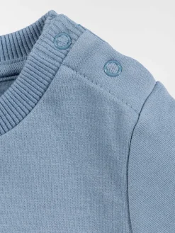 Sweat bleu cascade garçon (3-36M)