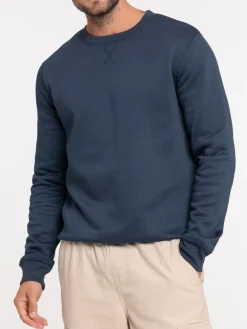 Sweat bleu nuit homme