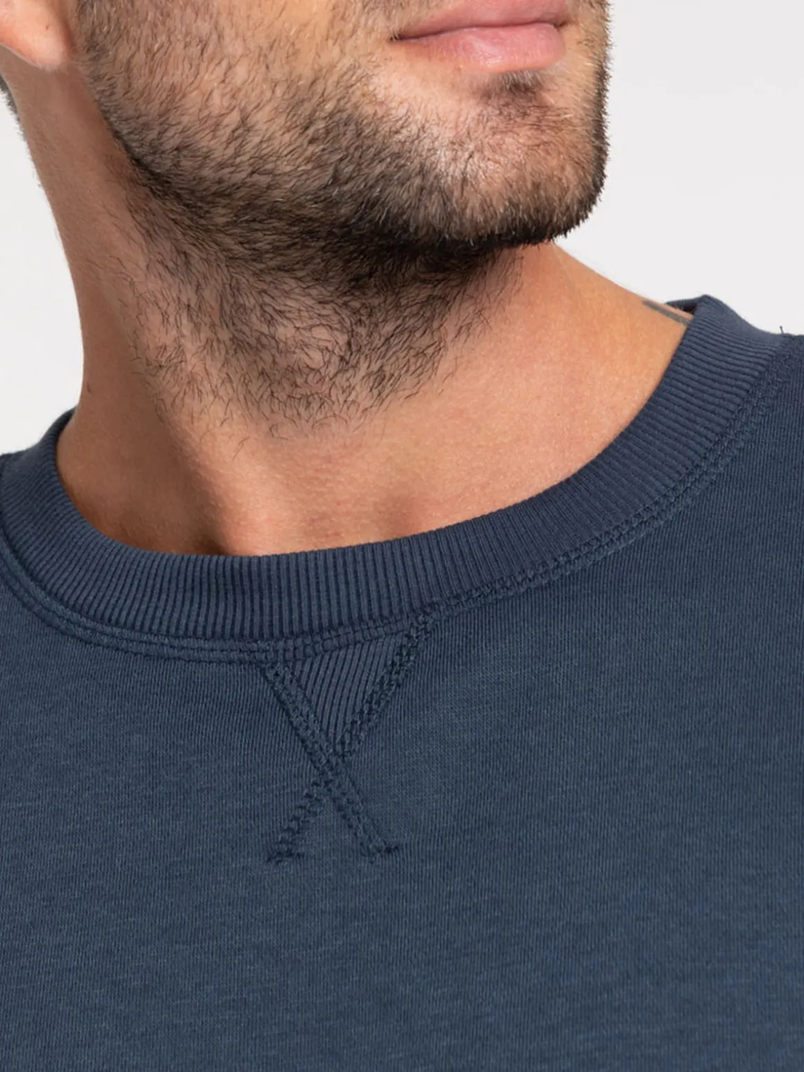 Sweat bleu nuit homme