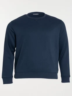 Sweat bleu nuit homme grande taille