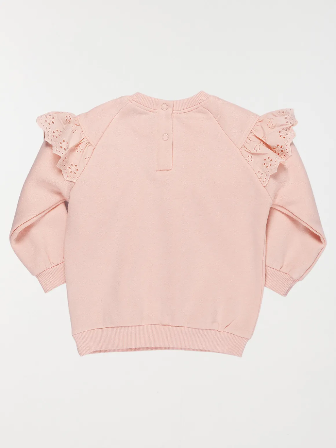 Sweat broderie anglaise fille (3-36M)