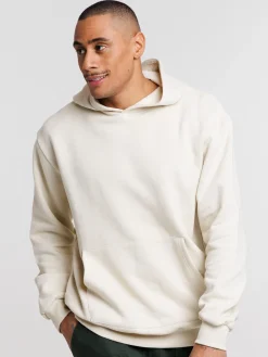 Sweat capuche basique royal homme
