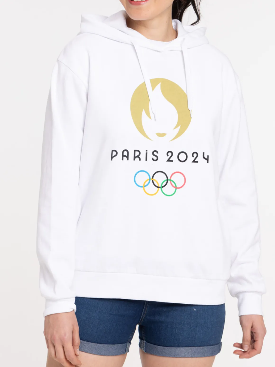 Sweat capuche femme JO Paris 2024