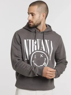 Sweat capuche Nirvana homme