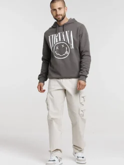 Sweat capuche Nirvana homme