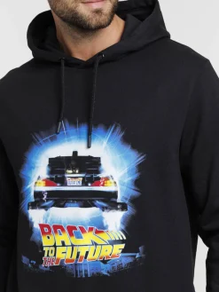 Sweat capuche Retour vers le futur homme