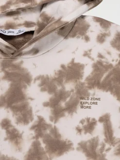 Sweat capuche tie and dye garçon (XXS-M)