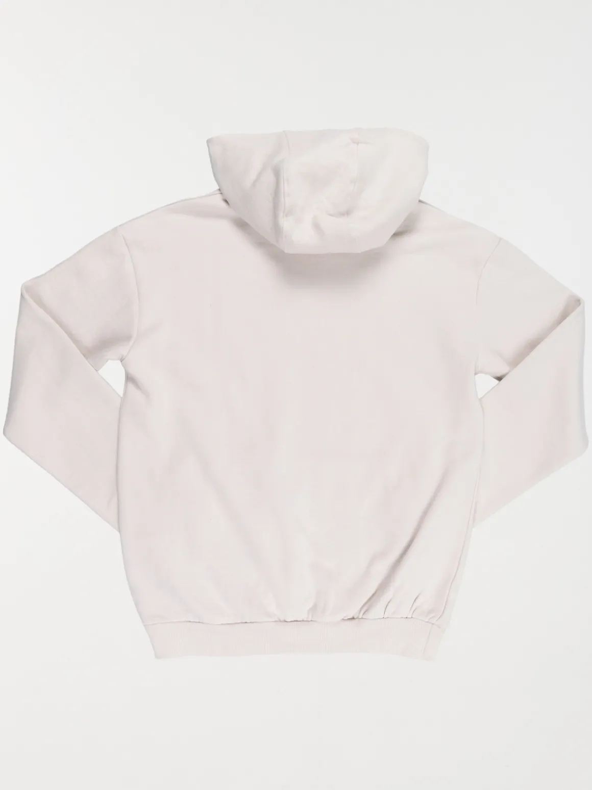 Sweat capuche uni craie garçon (XXS-M)