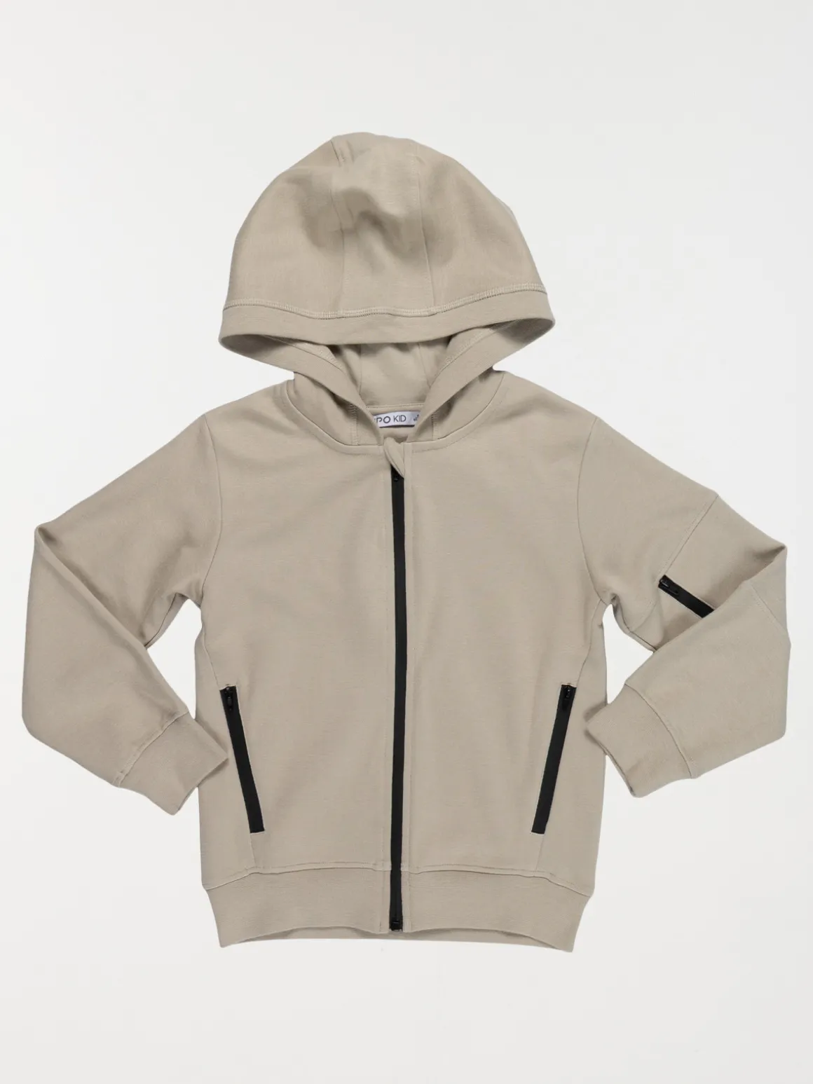 Sweat capuche zippé garçon (3-12A)