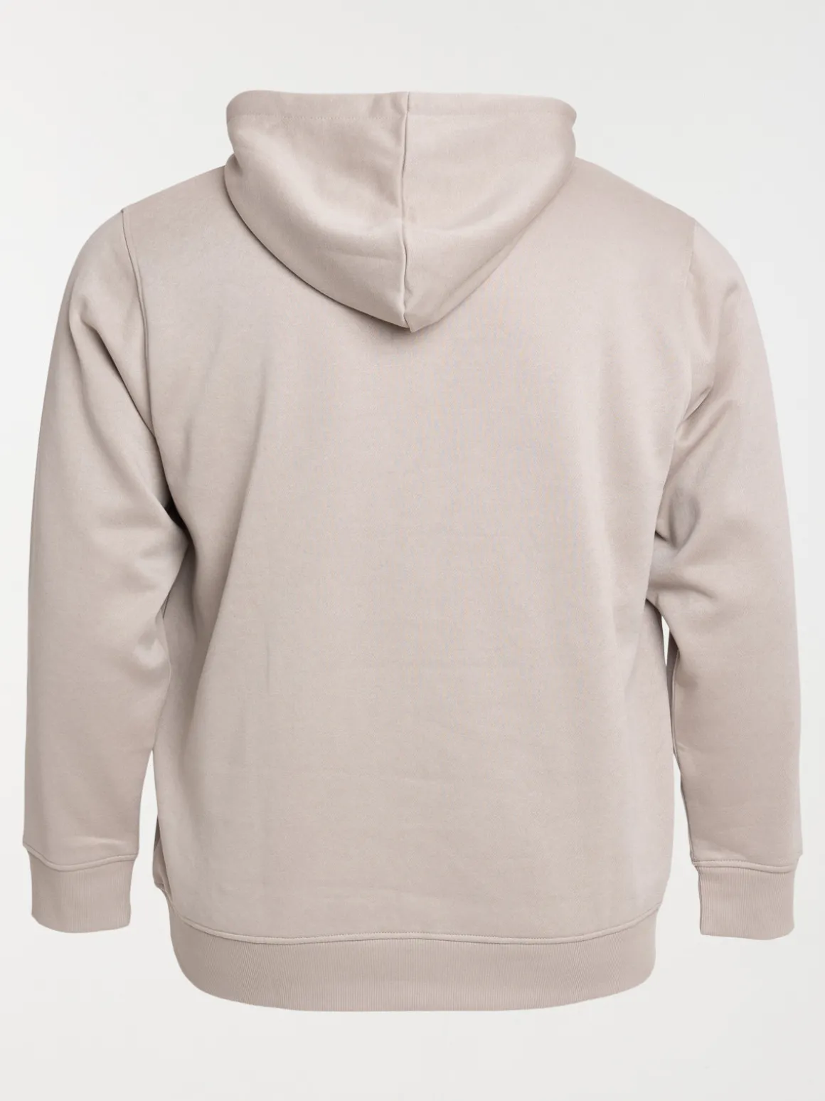 Sweat capuche zippé grande taille homme