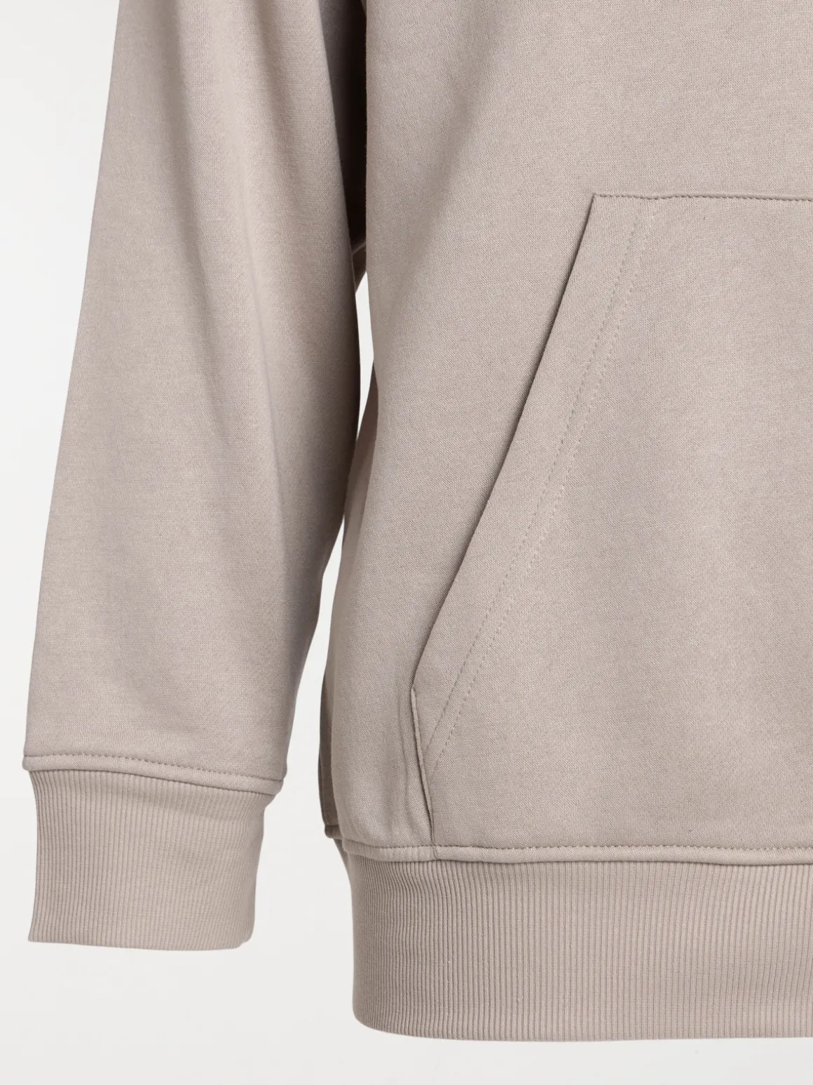 Sweat capuche zippé grande taille homme