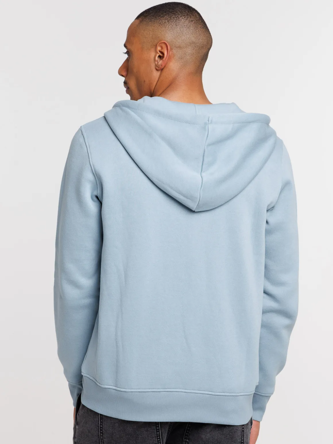 Sweat capuche zippé homme