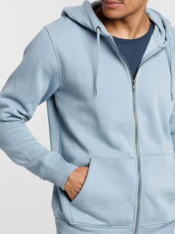 Sweat capuche zippé homme