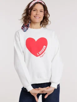 Sweat coeur Saint-Valentin femme