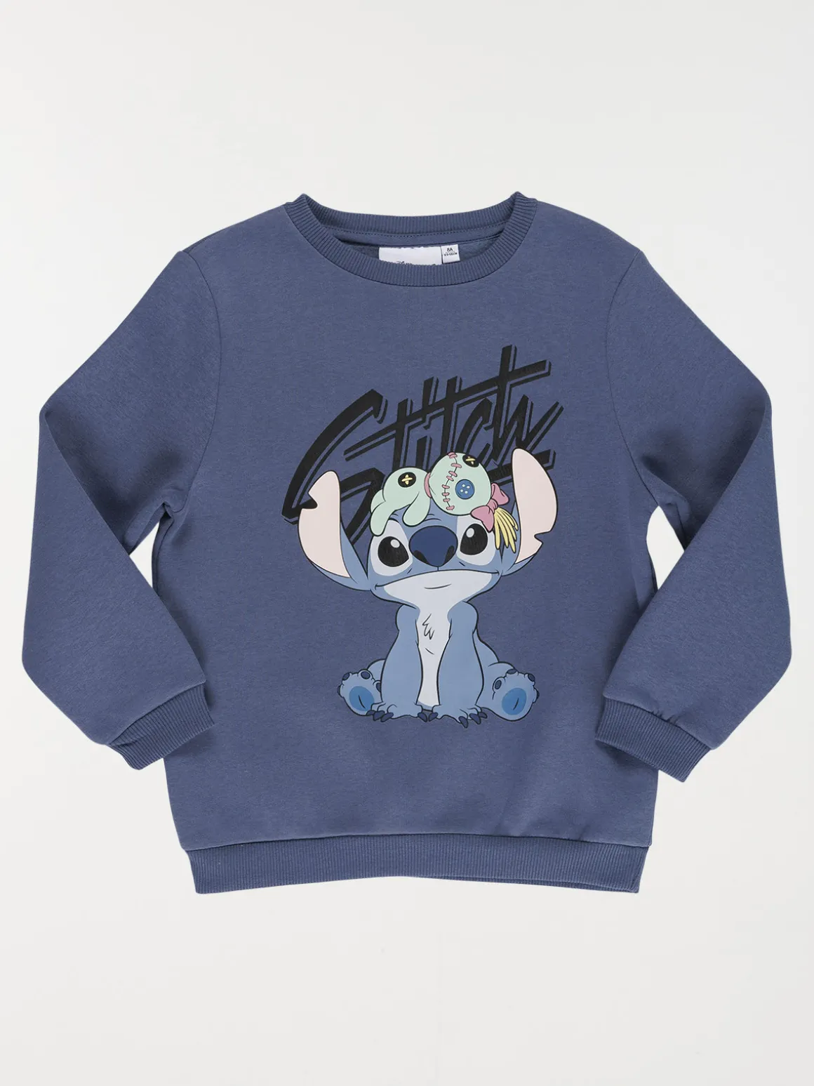 Sweat col rond Stitch fille (3-12A)