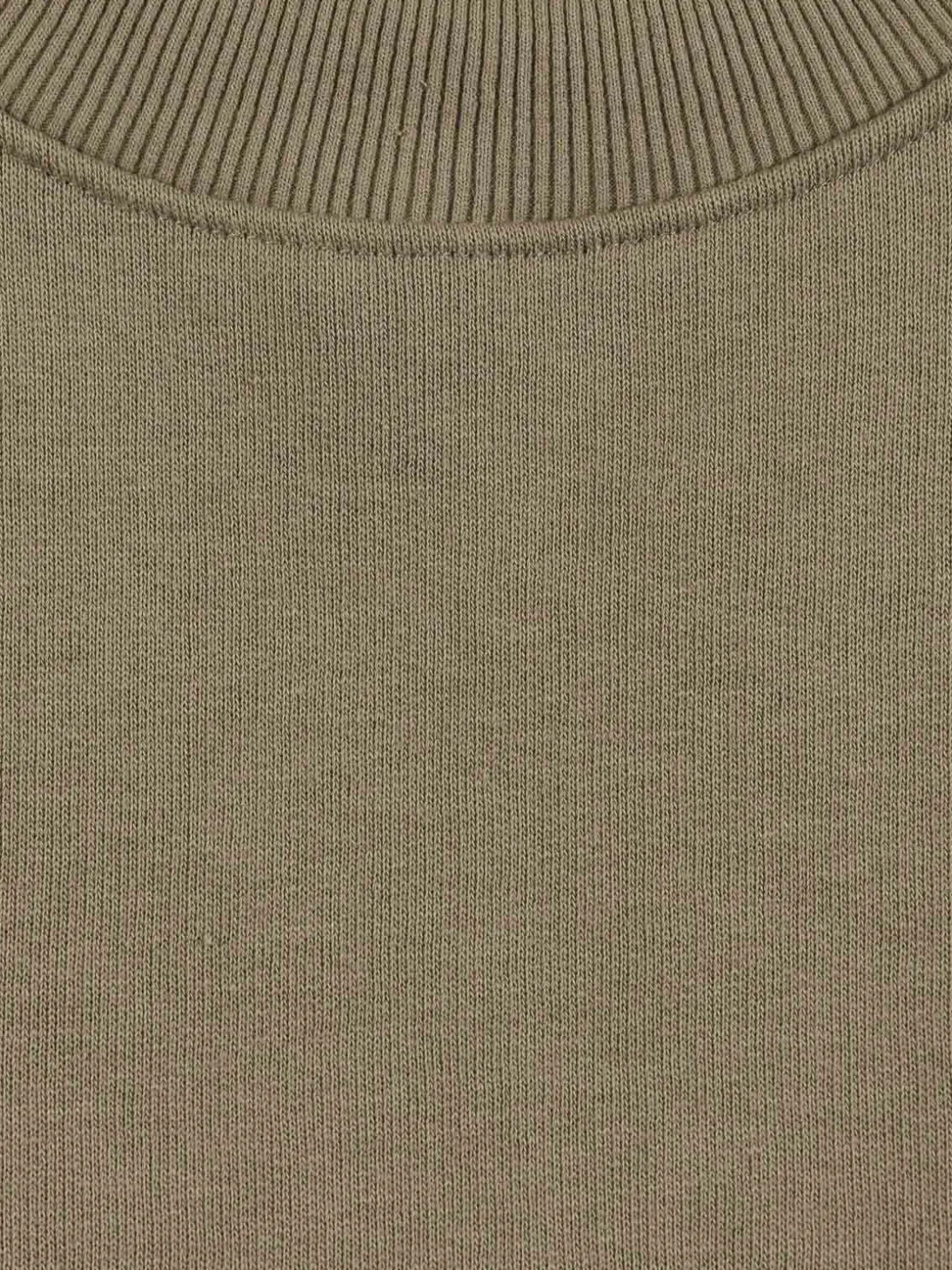 Sweat col rond vert sauge garçon (XXS-M)