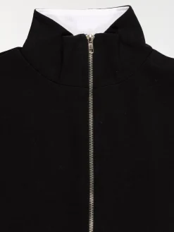 Sweat de sport zippé noir fille (XXS-M)