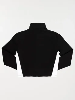 Sweat de sport zippé noir fille (XXS-M)