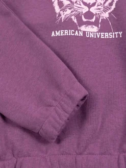 Sweat fille style collège (XXS-M)