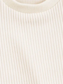 Sweat fleurs brodées fille (3-12A)