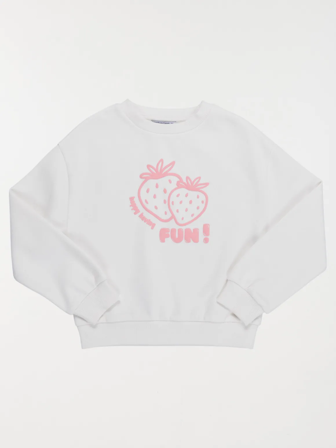 Sweat fraises fille (3-12A)