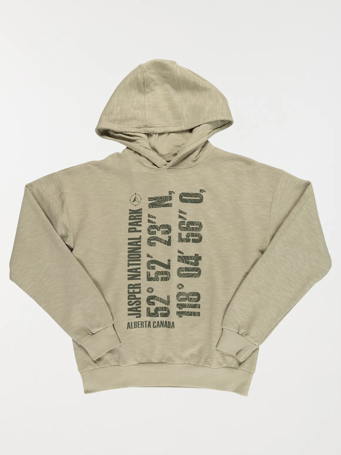 Sweat garçon à capuche imprimé (XXS-M)