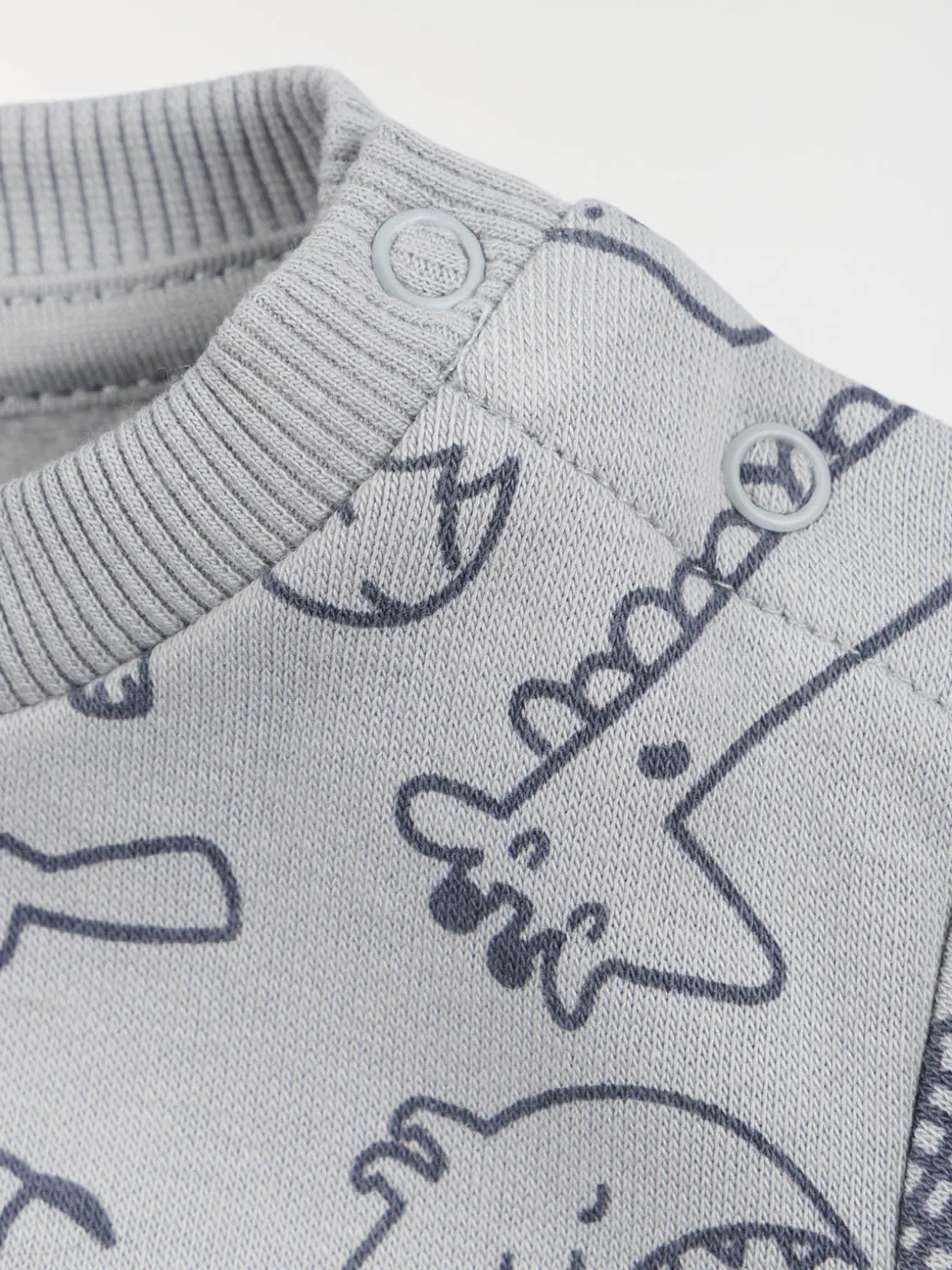 Sweat gris imprimé garçon (3-36M)