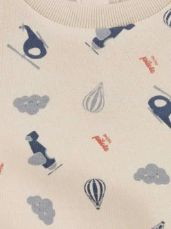 Sweat imprimé avions garçon (3-36M)