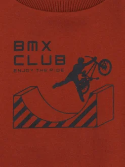 Sweat imprimé BMX garçon (3-12A)