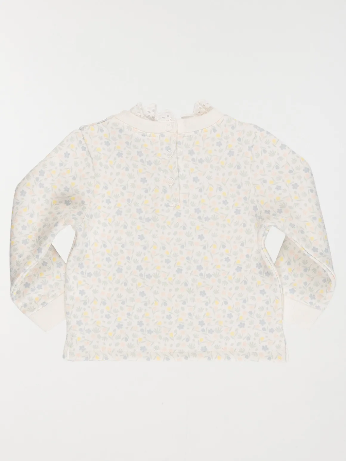 Sweat imprimé fleuri fille (3-36M)