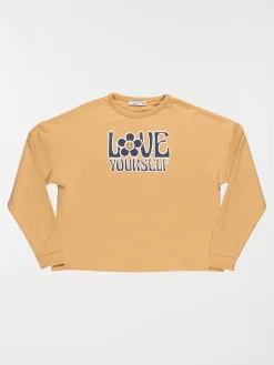 Sweat message moka fille (10-16A)