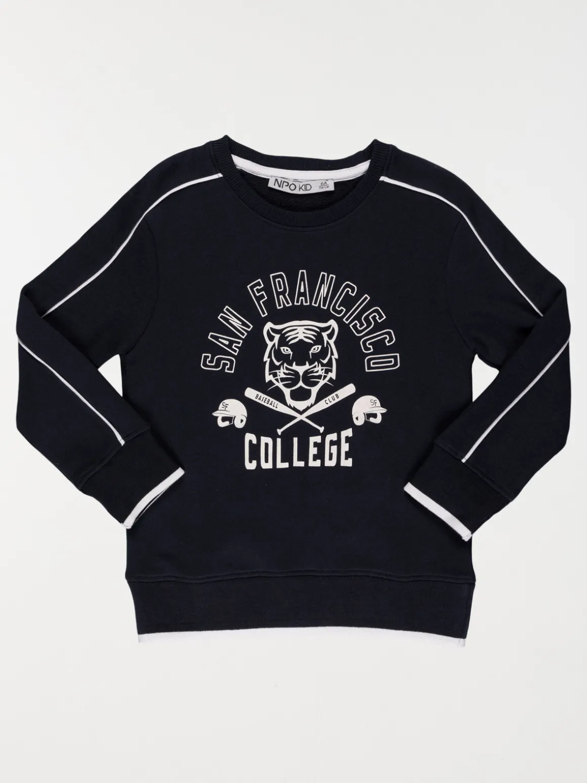 Sweat motif baseball garçon (3-8A)