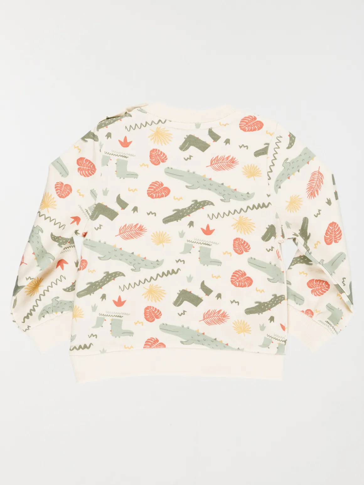 Sweat motif crocodile garçon (3-36M)