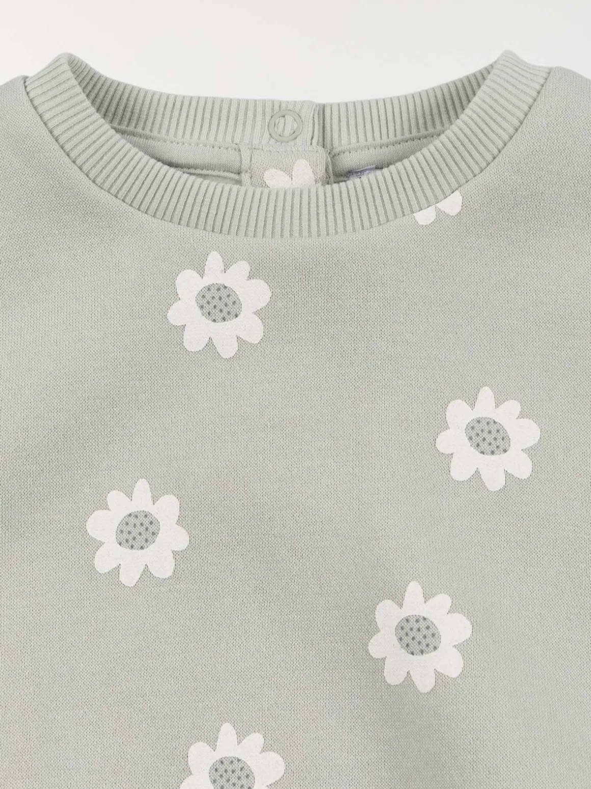 Sweat motif fleuri fille (3-36M)
